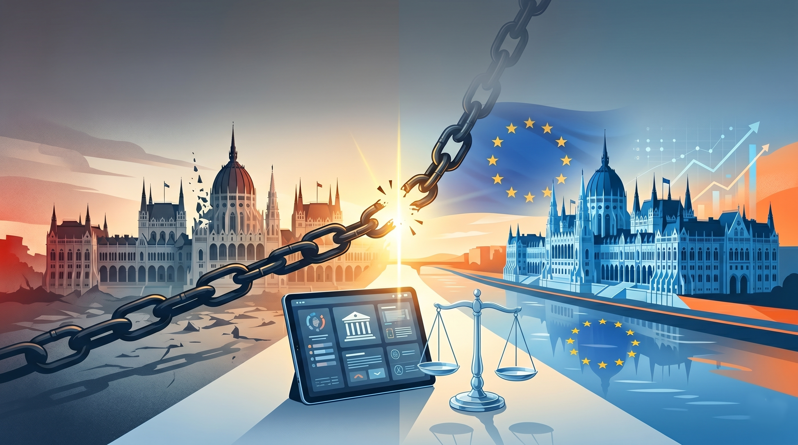 Beyond the Strongman: Hungary's Spiral Shift from Red/Blue to Blue/Orange