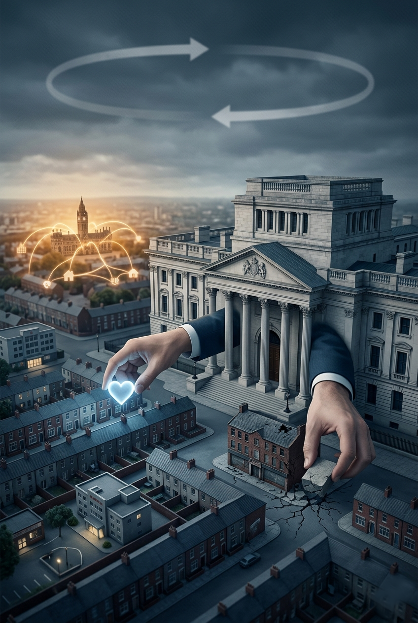 Cover for The Control Mirage: Why Britain's Centralised Power Produces Fragmented Outcomes