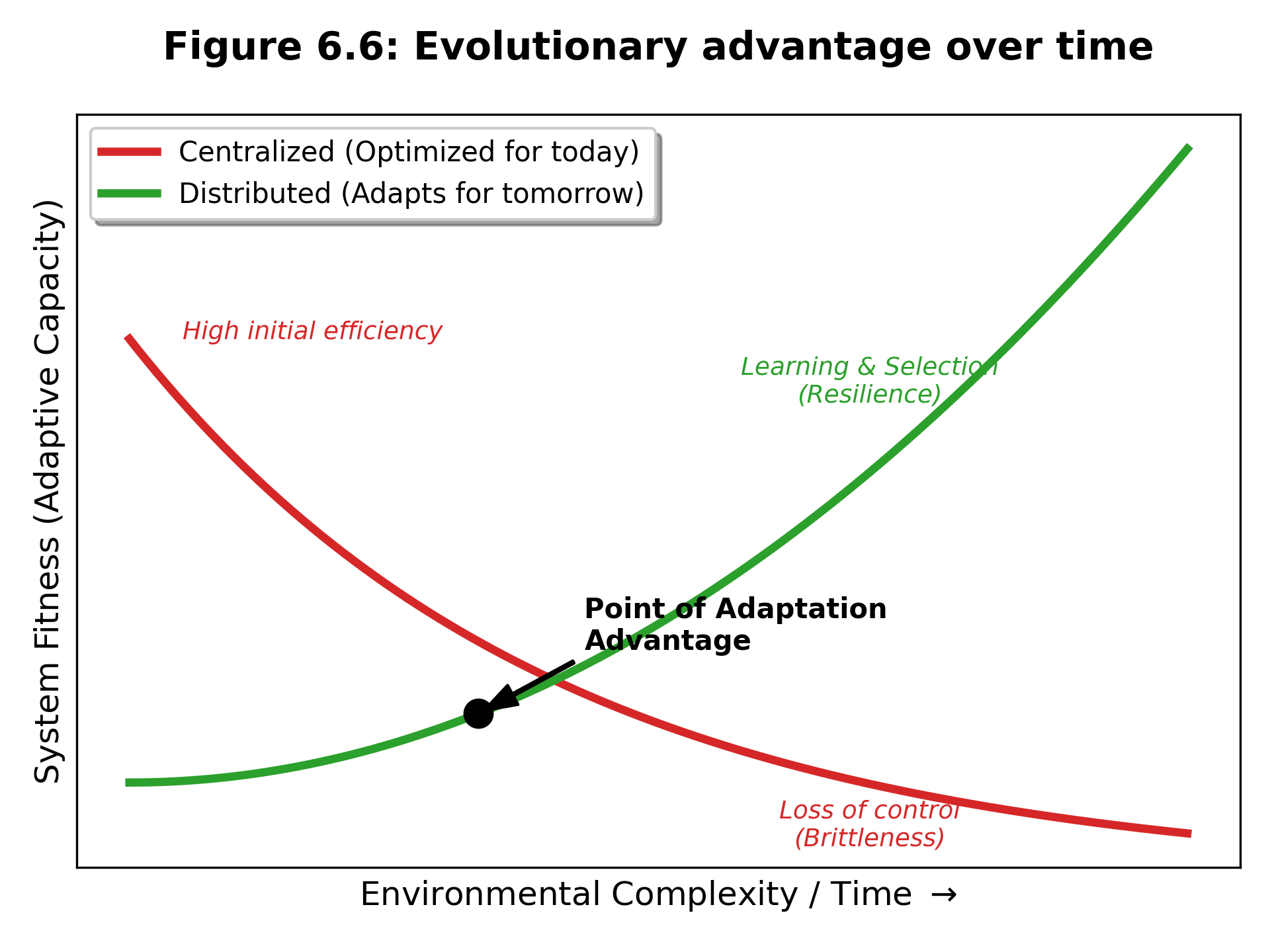 Evolutionary Advantage Over Time